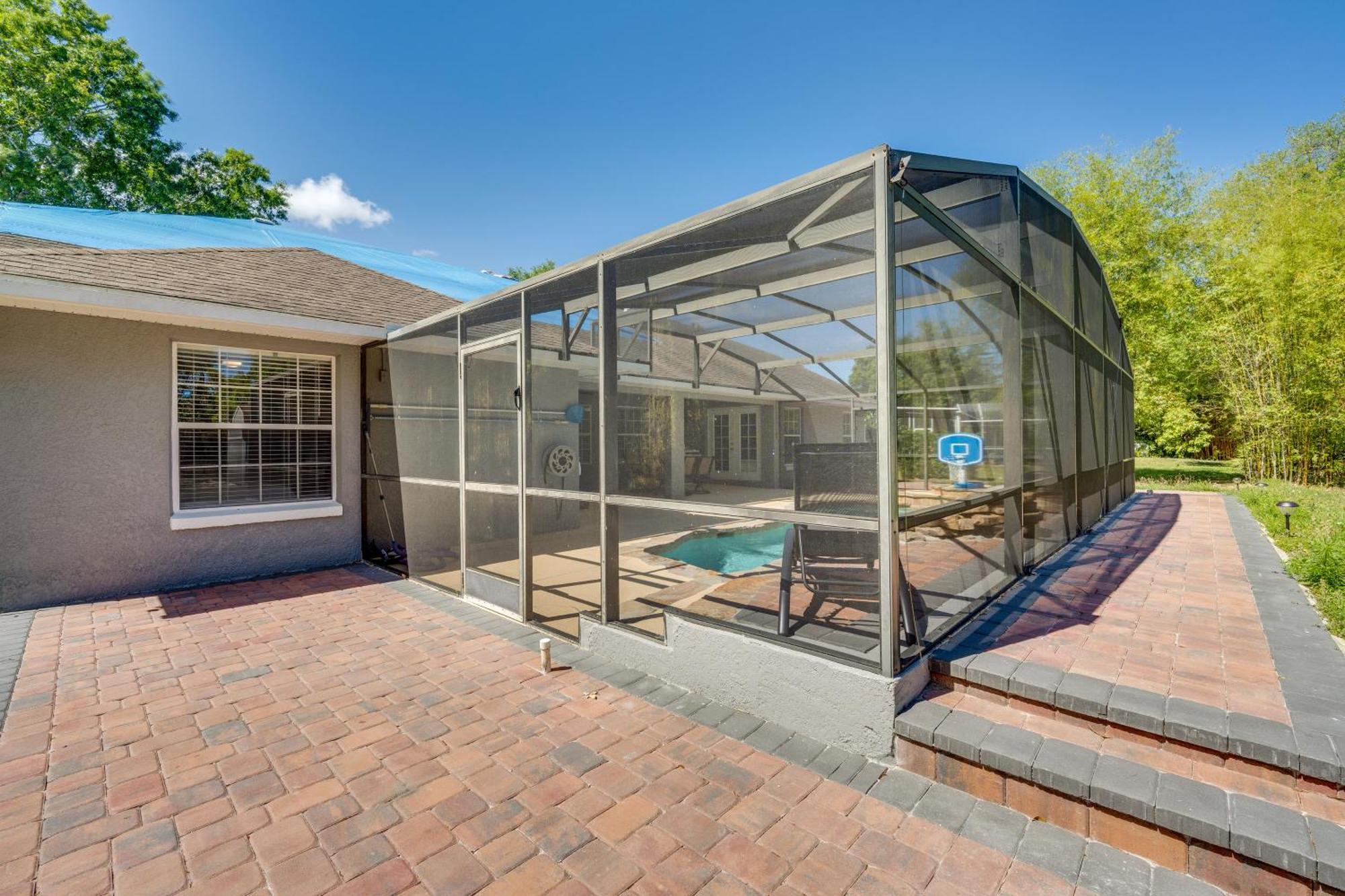 Inviting Kissimmee Home With Lanai And Private Pool! Exterior photo